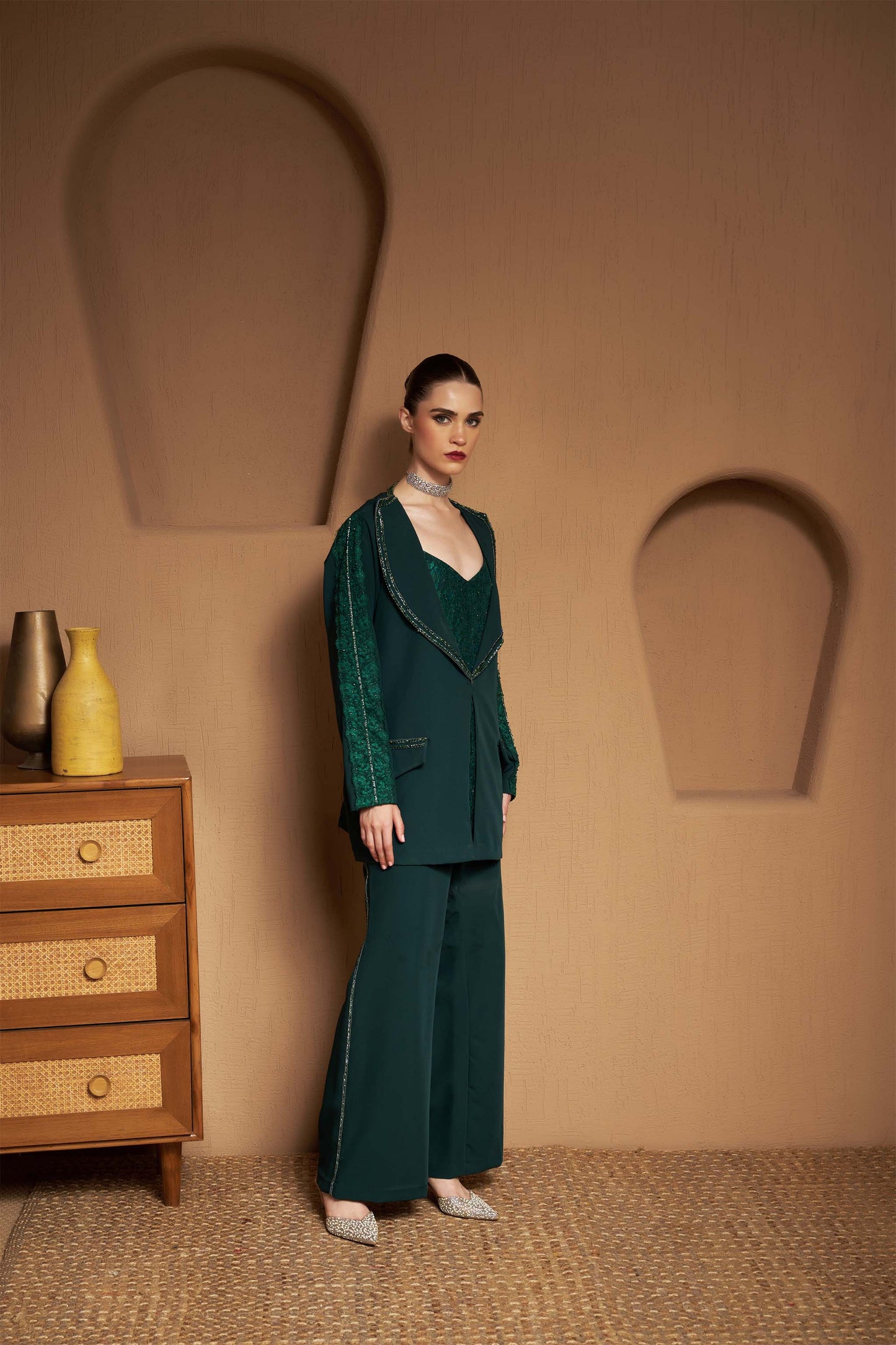 ADILA BLAZER COORD SET