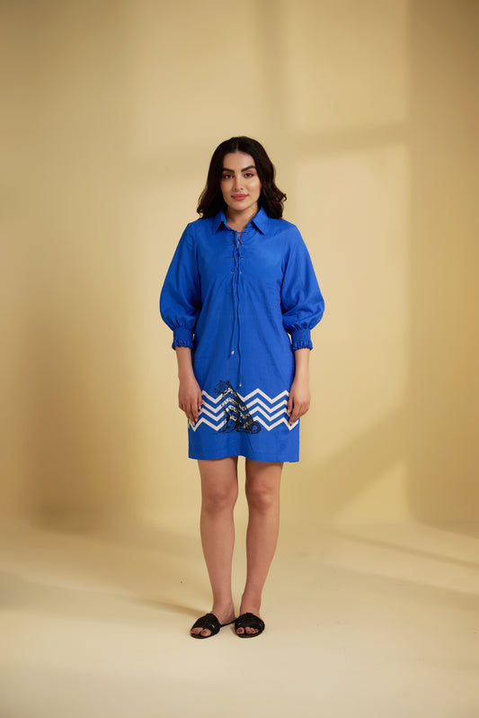 GEO PANTHER DRESS