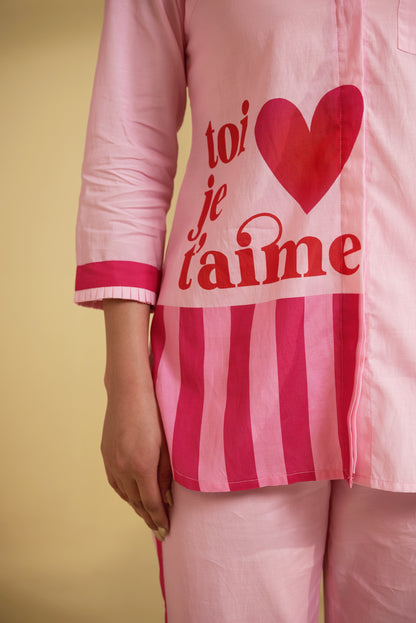 L'AMOUR COORD WITH PANTS