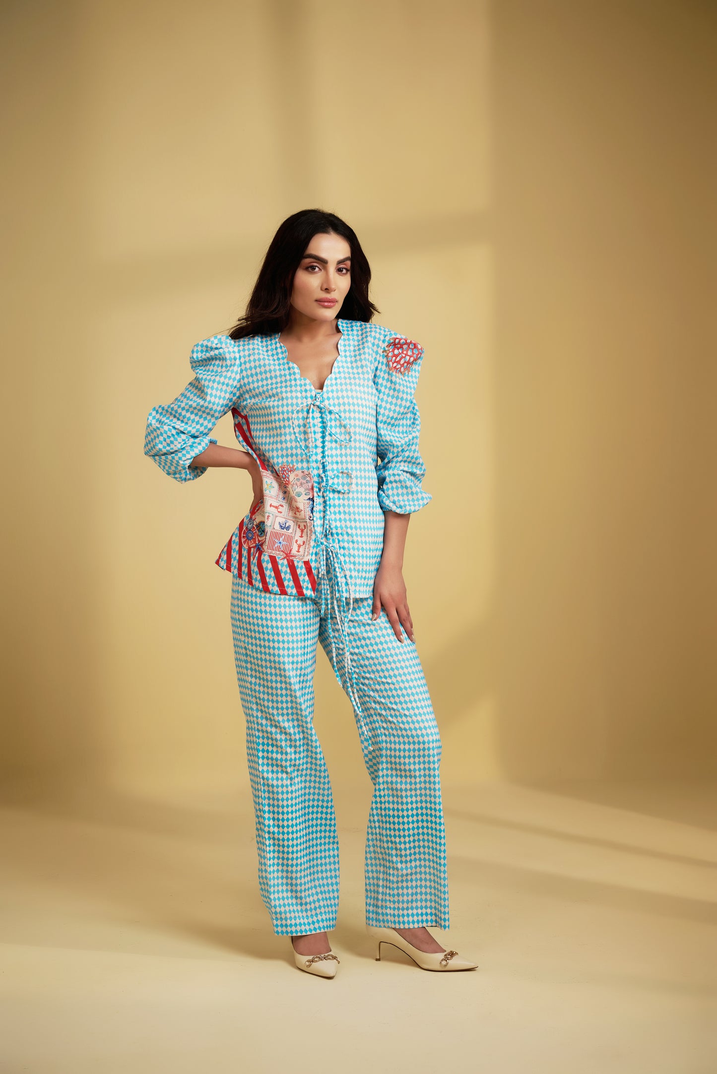 MARINE MUSE COORD WITH PANTS