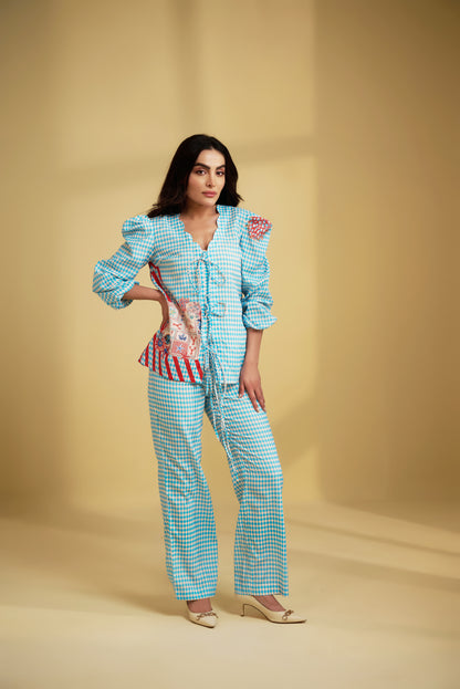 MARINE MUSE COORD WITH PANTS