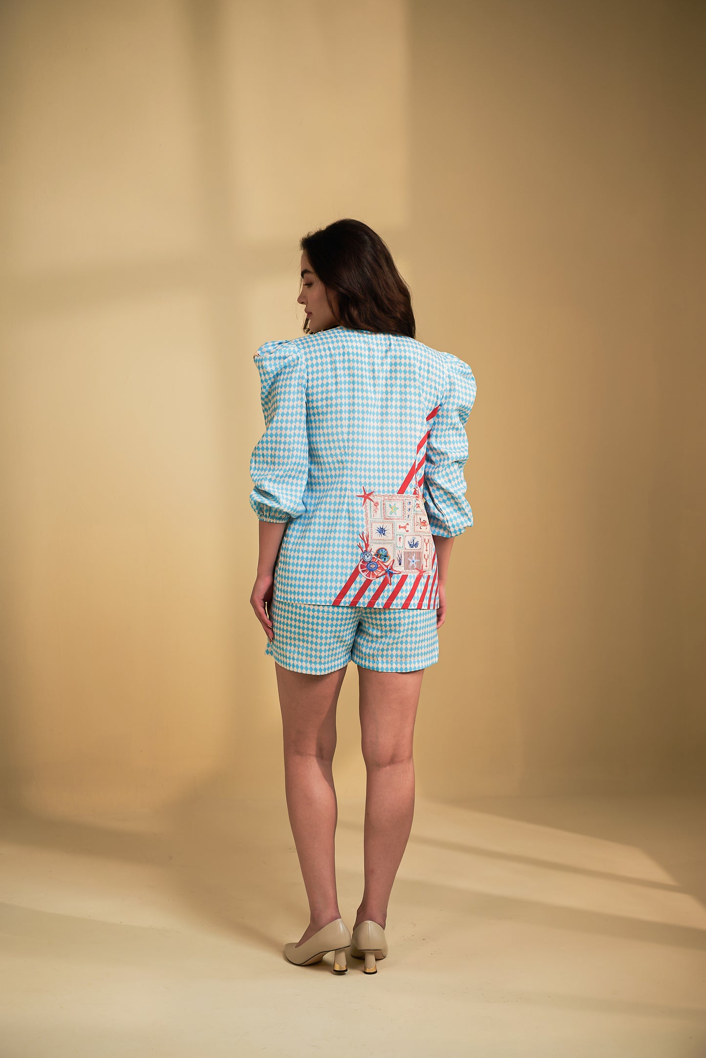 MARINE MUSE COORD WITH SHORTS