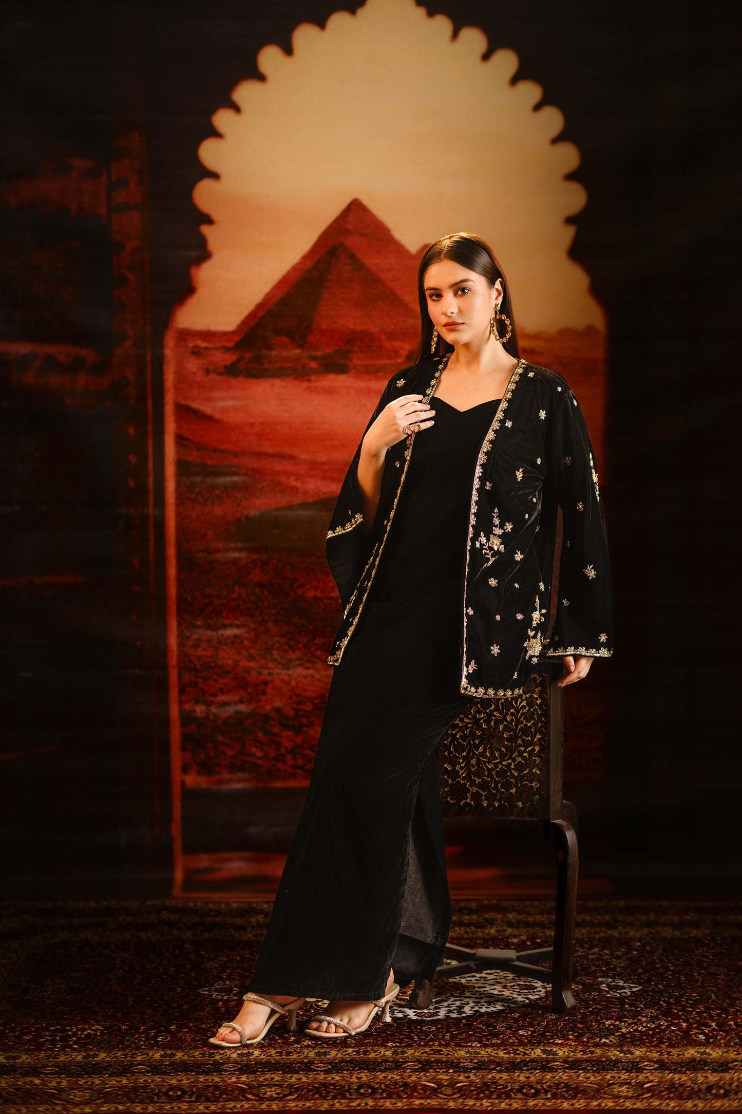 ZEHN JACKET DRESS SET