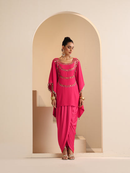ZIYA KAFTAN SET WITH DHOTI