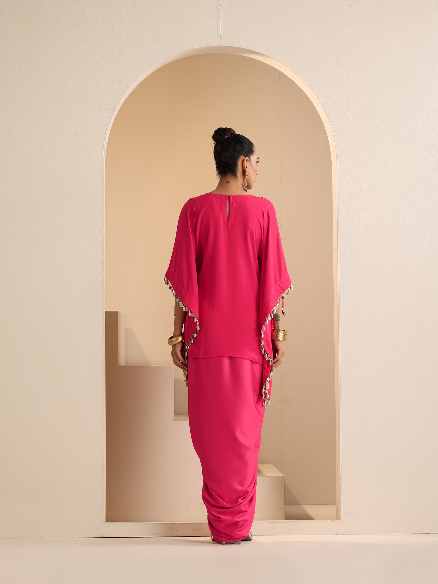 ZIYA KAFTAN SET WITH DHOTI