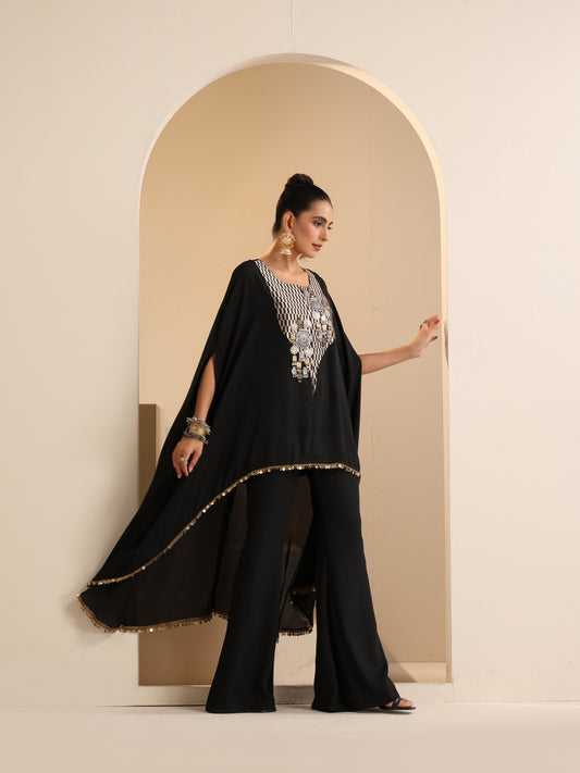 SABA CAPE WITH PANT SET