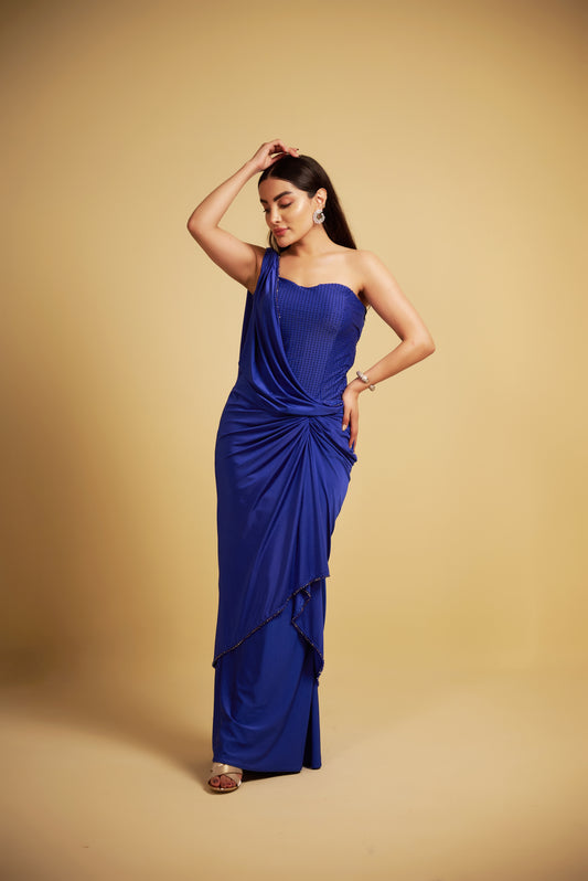 ZARINA DRAPE GOWN