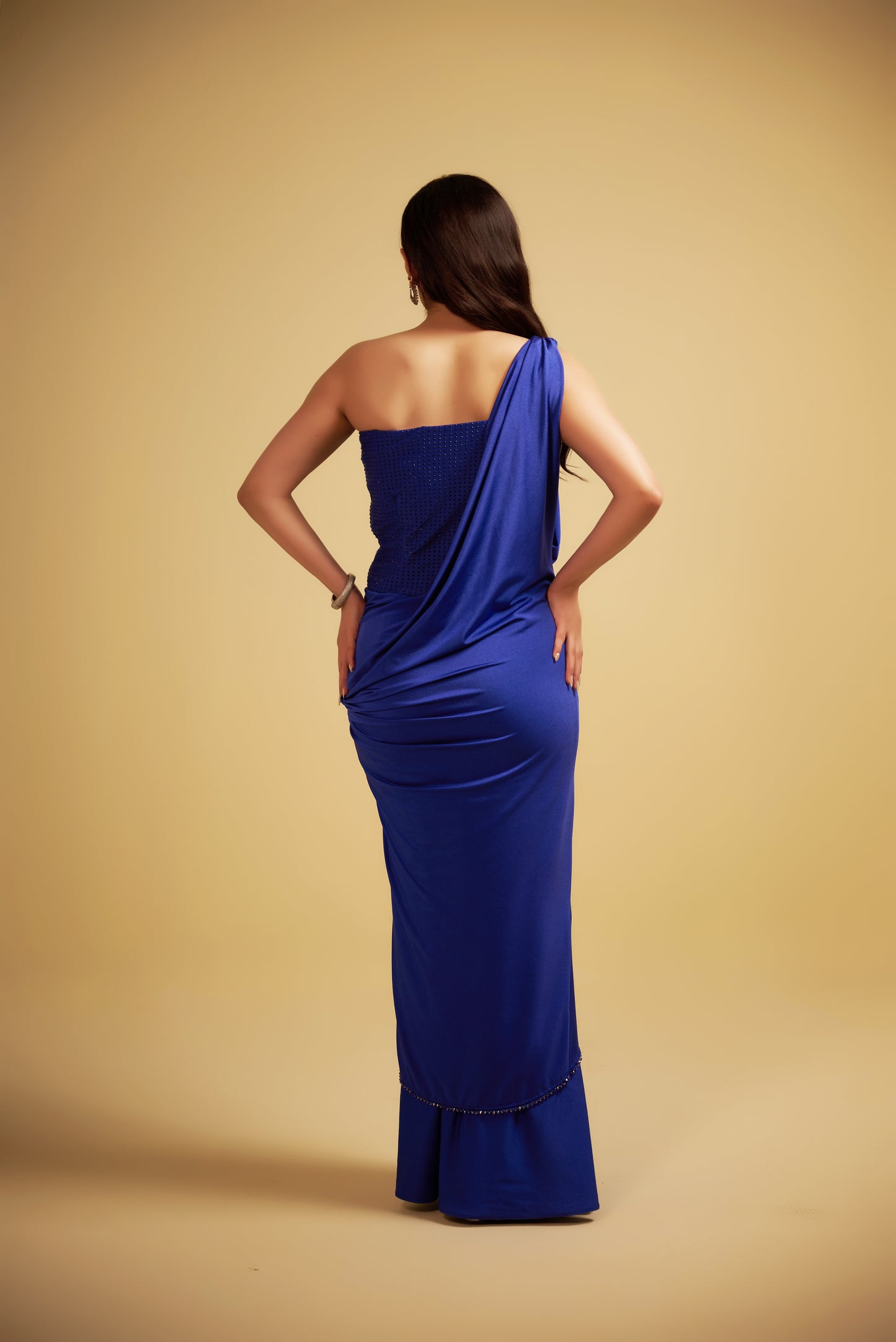ZARINA DRAPE GOWN