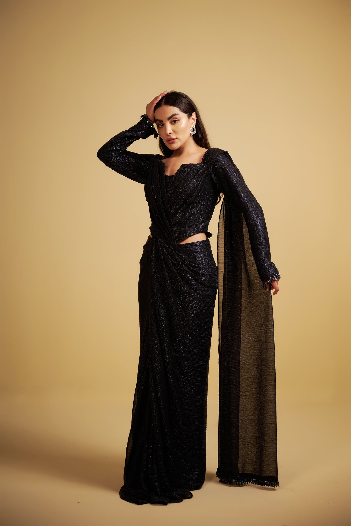 ZARINA DRAPE SAREE