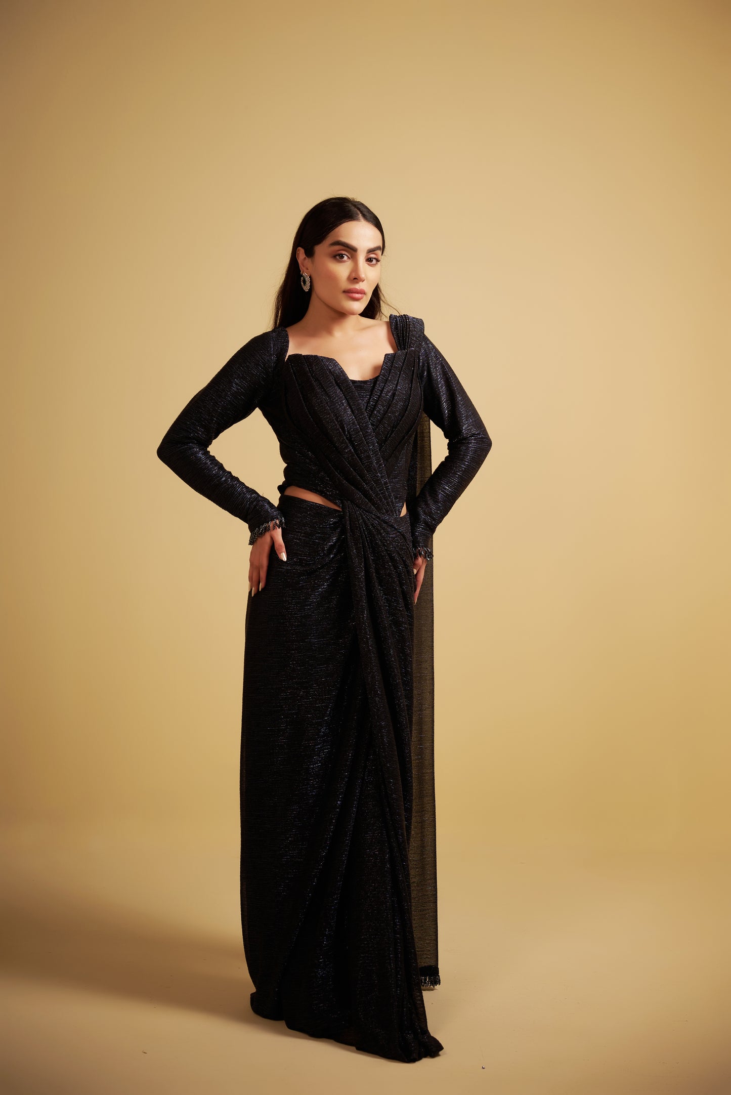 ZARINA DRAPE SAREE