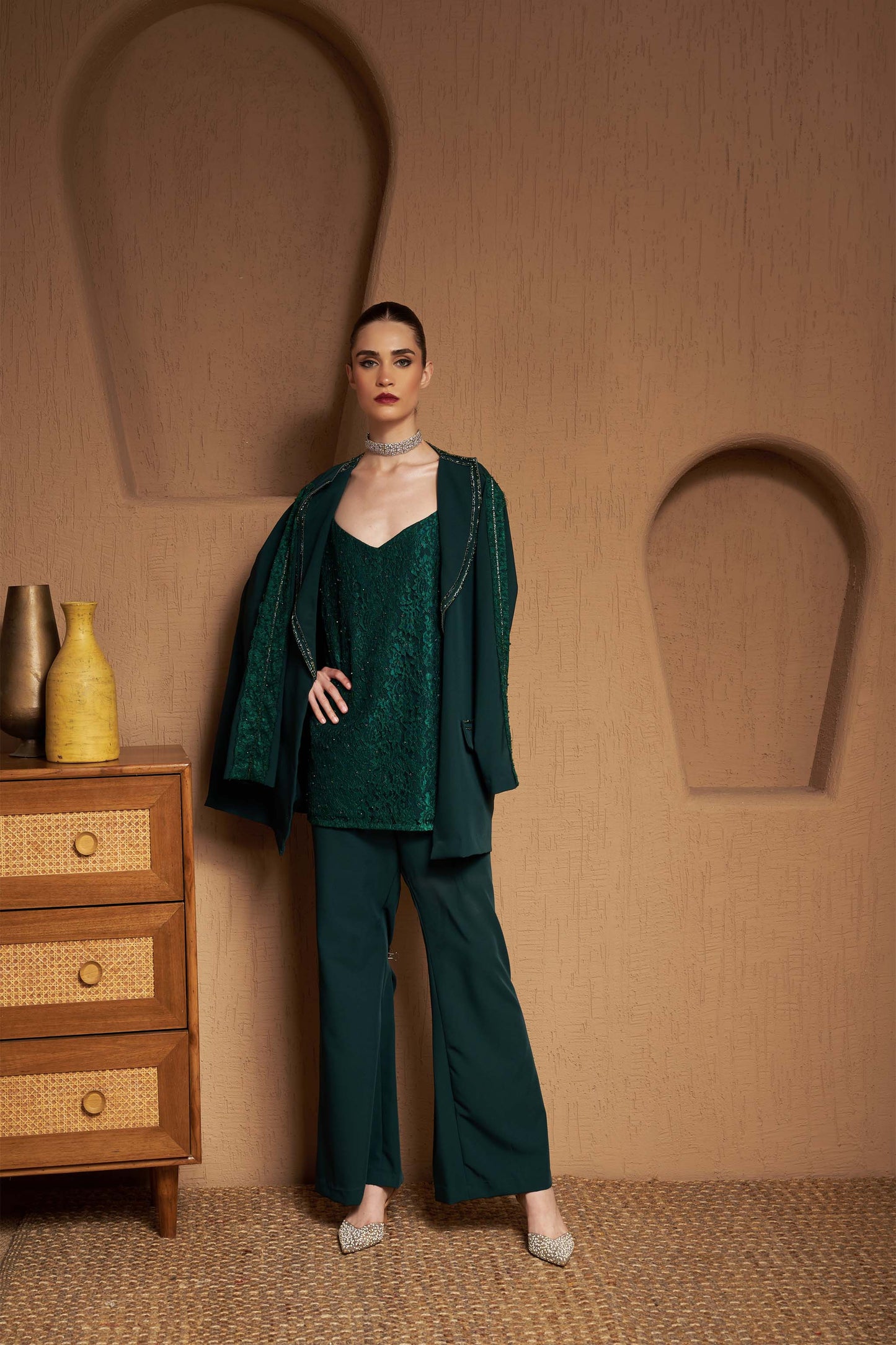ADILA BLAZER COORD SET