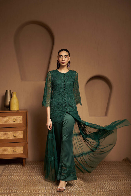 ADILA LACE PANT SET