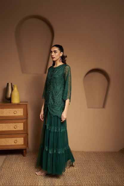 ADILA LACE PANT SET