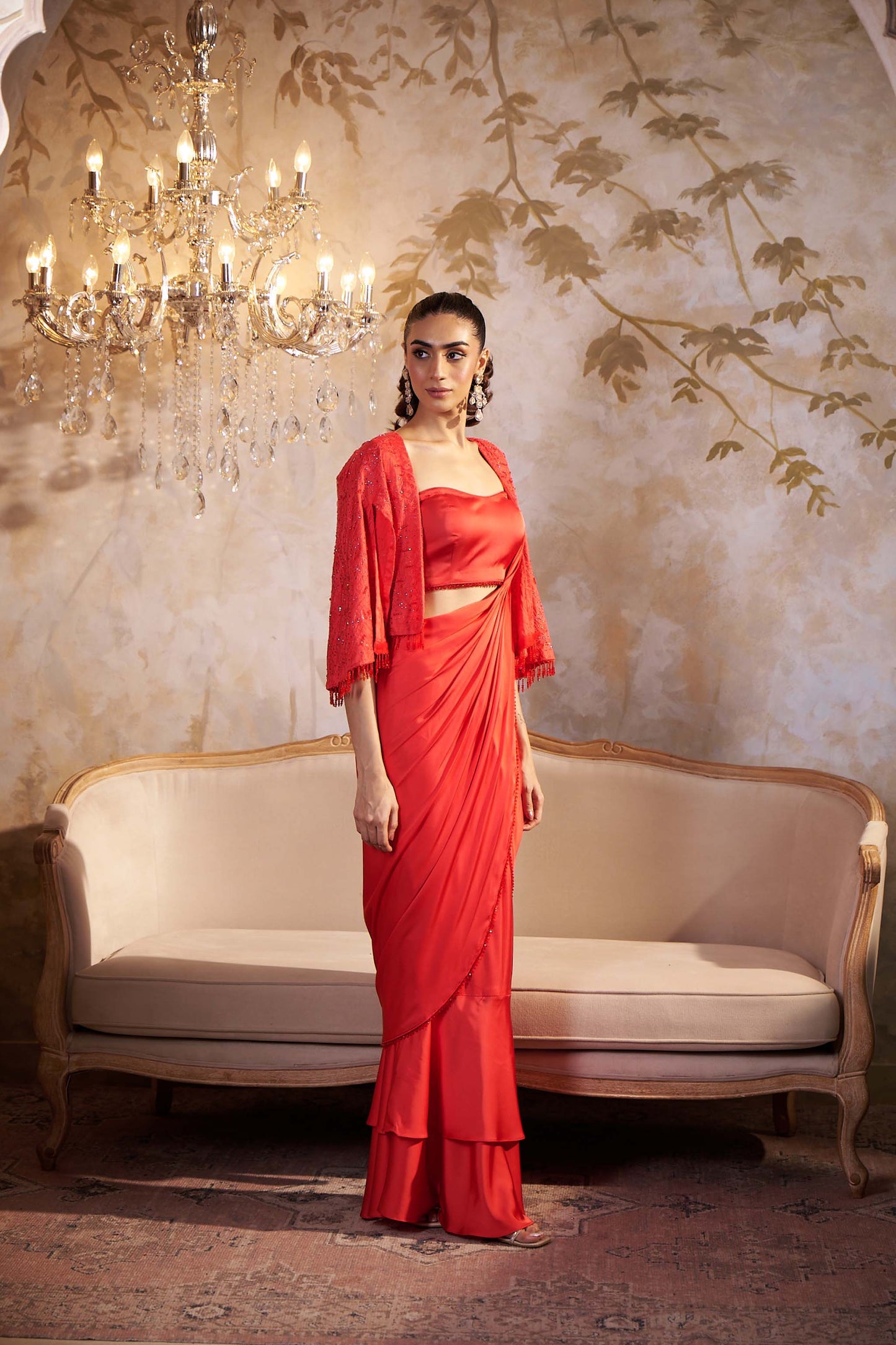 ADILA CAPE SAREE