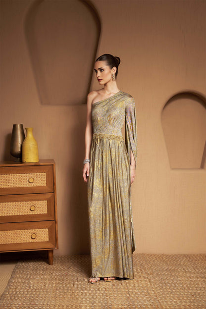 ARIA GOWN GOLD