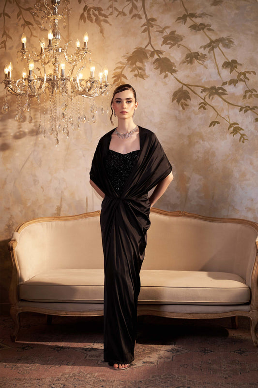CLARA GOWN CAPE