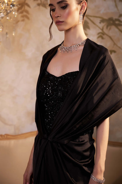 CLARA GOWN CAPE