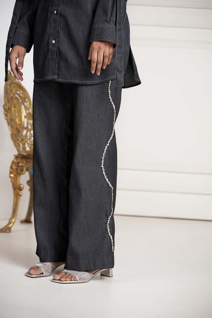 EMMA PANT SET WITH BELT