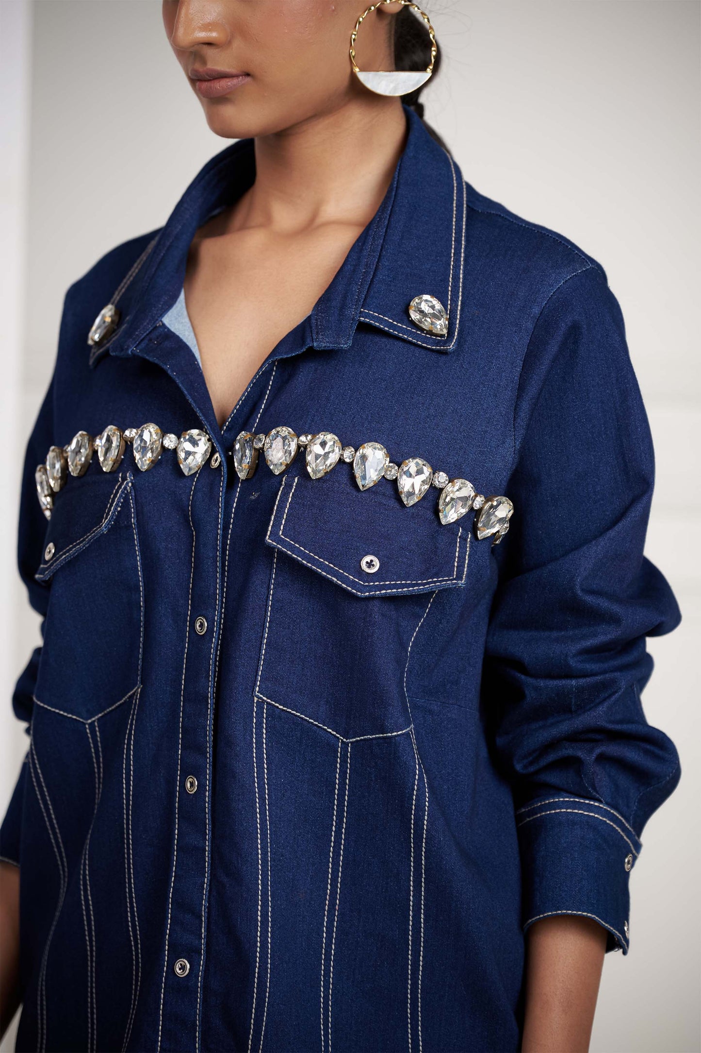 EMMA STUDS PANT SET