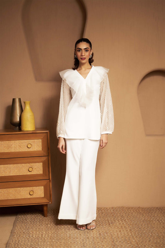 ESME ORGANA RUFFLE COORD SET