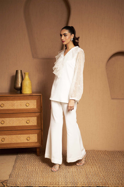 ESME ORGANA RUFFLE COORD SET