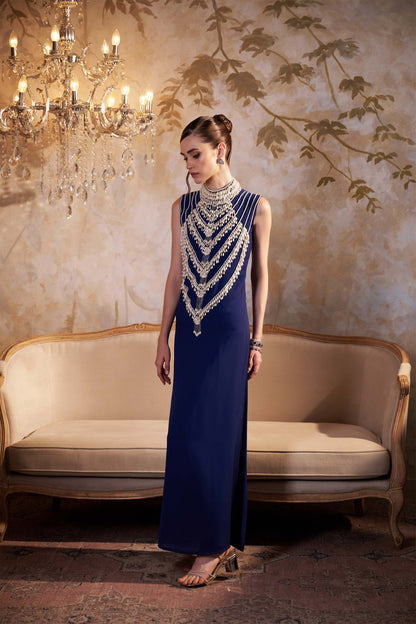 ROSA PEARL NECK KAFTAN