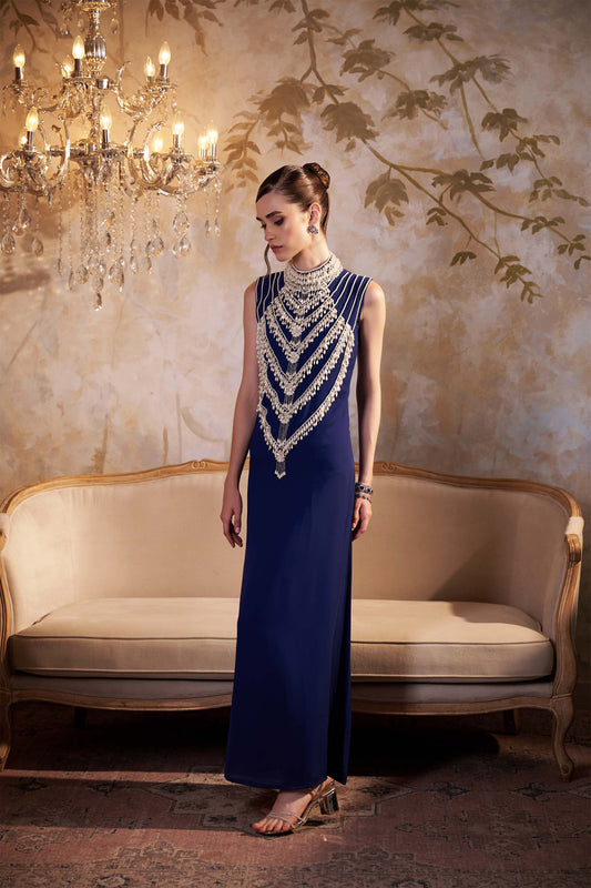 ROSA PEARL NECK KAFTAN